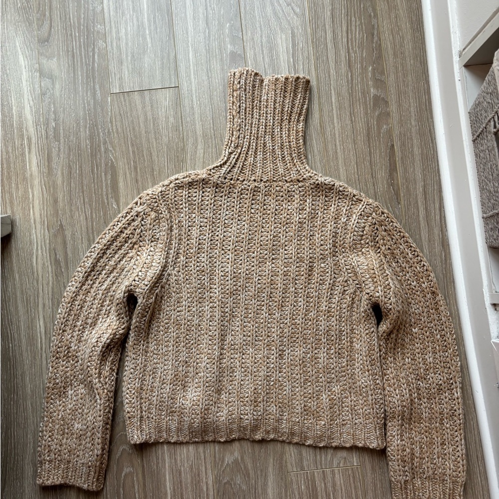 Jenni Kayne Textured Knit Sweater in Beige